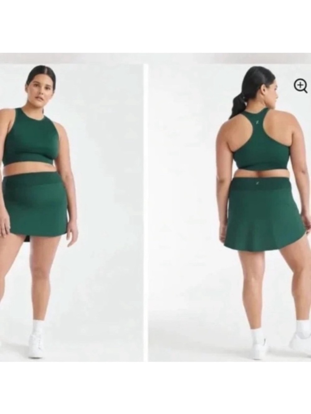 Knix Good to Go Seamless Sportsbra Size Medium Green Evergreen